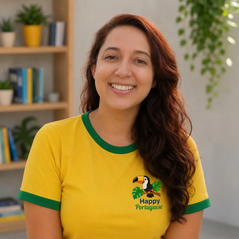 Dra. Carla Dias, founder of HappyPortuguese, Brazilian Portuguese teacher